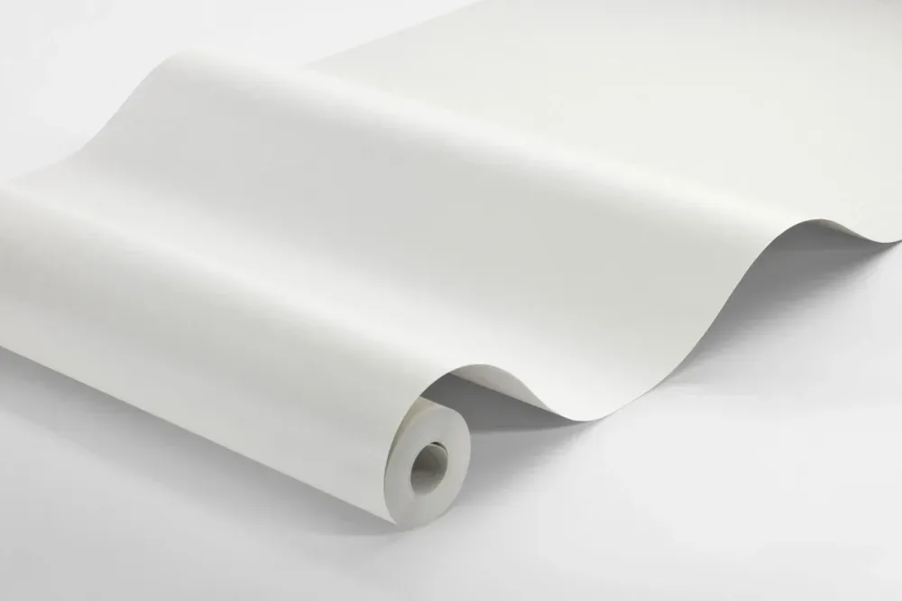 Tapeta flizelinowa papierowa z geometrycznym wzorem JOHN biały