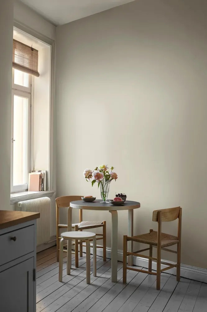 Tapeta strukturalna imitująca len LINEN - LIGHT LINEN jasny szary