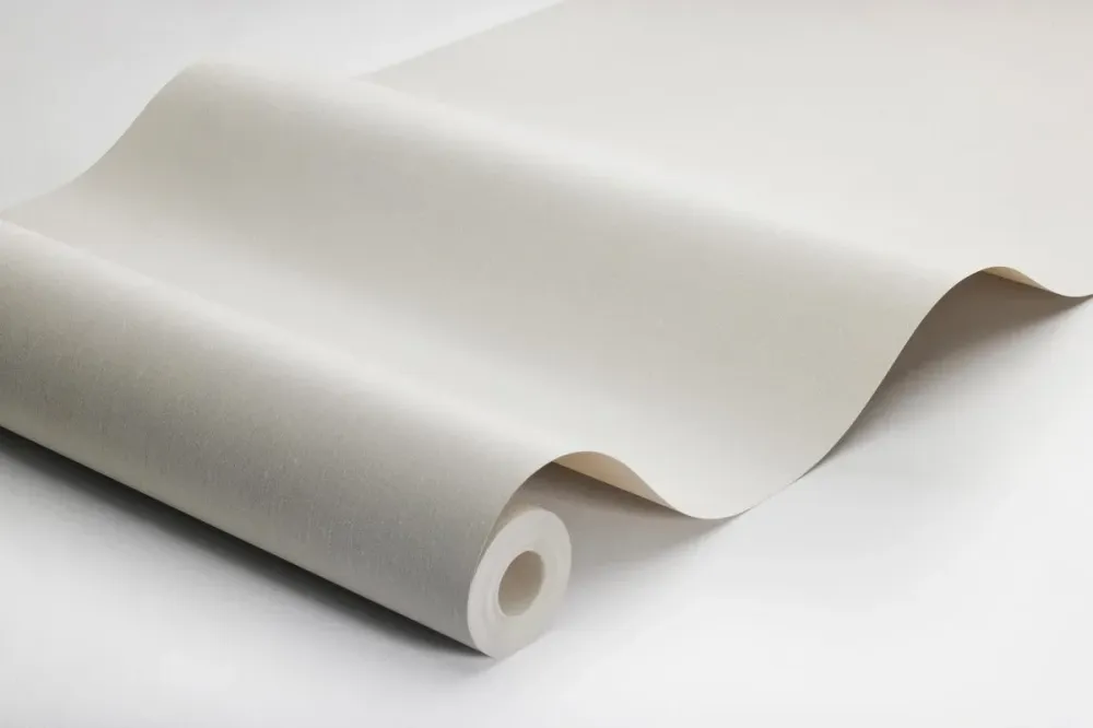 Tapeta strukturalna imitująca len LINEN - SAND piaskowy