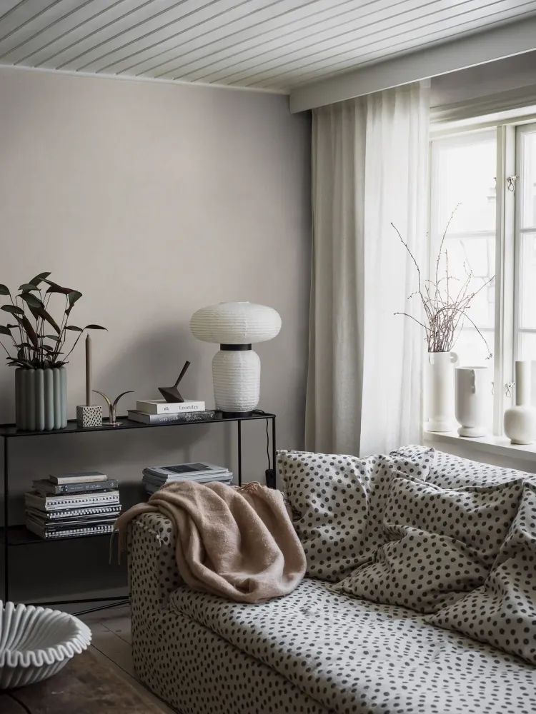 Tapeta strukturalna imitująca len LINEN - SOAPED OAK jasny dębowy