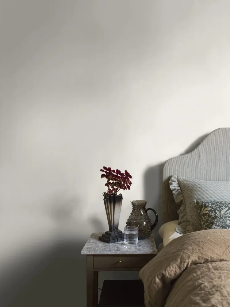 Tapeta strukturalna imitująca len LINEN - SOFT LINEN złamana biel