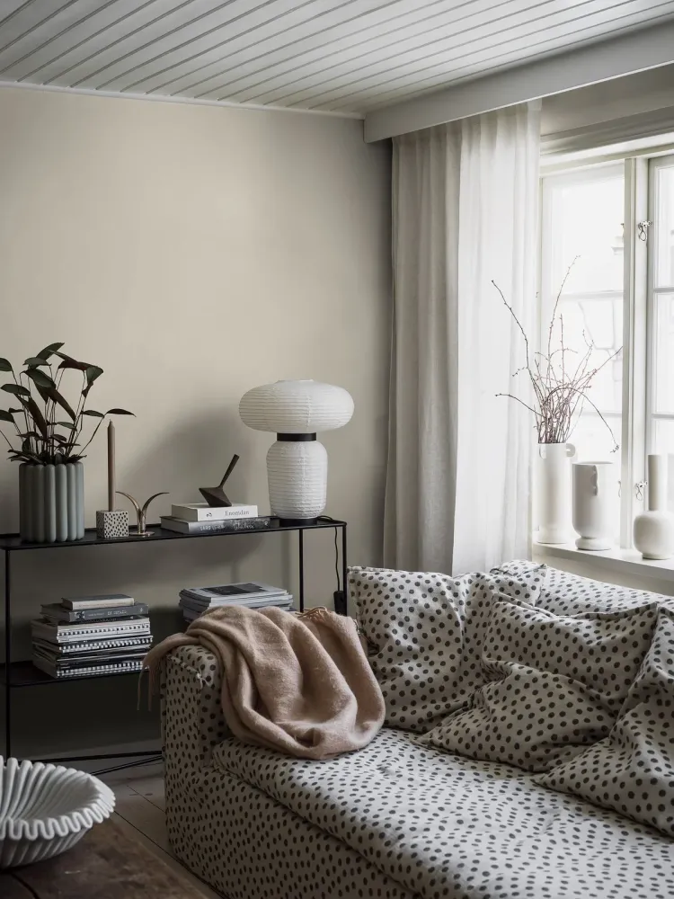 Tapeta strukturalna imitująca len LINEN - VANILLA LINEN waniliowy beż