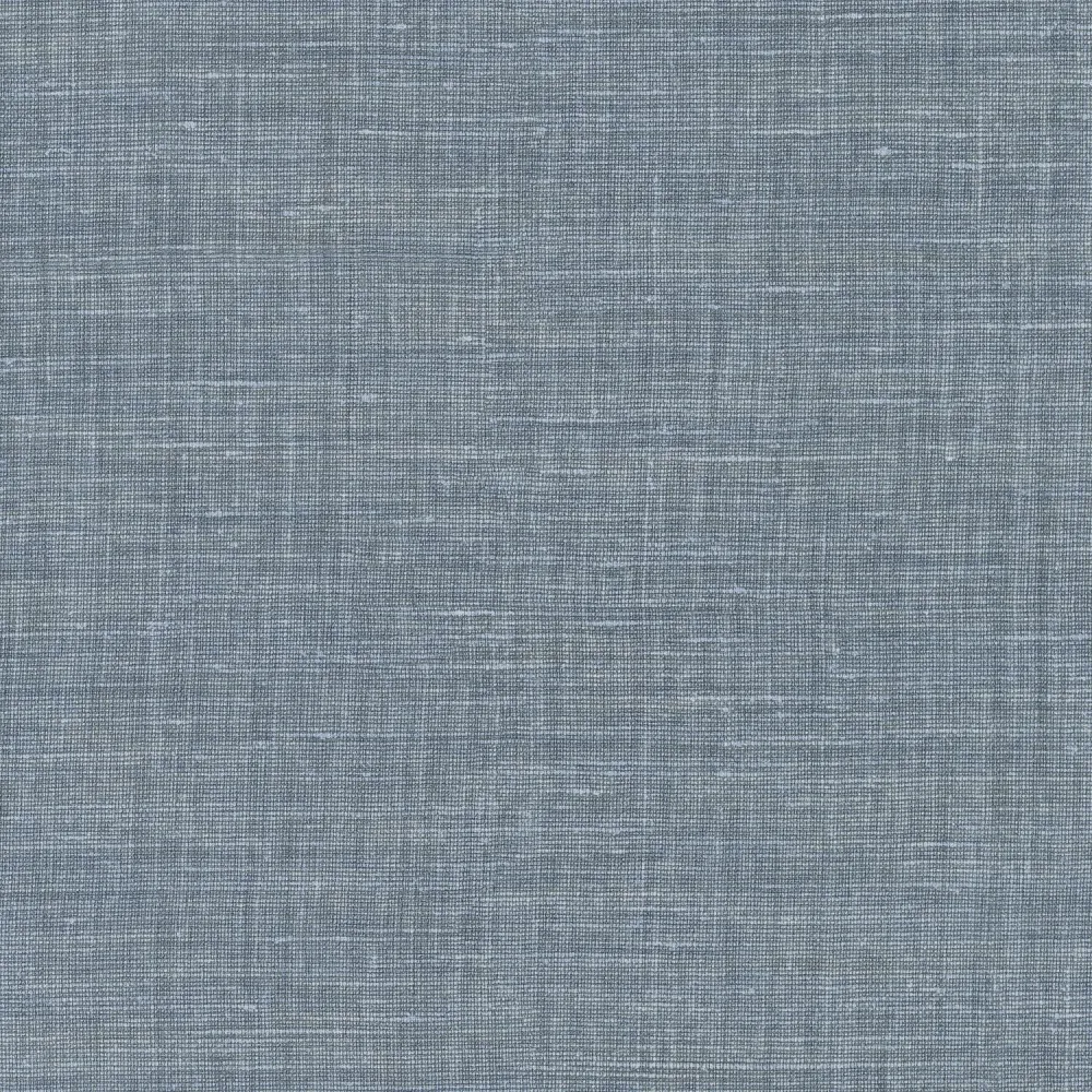 Tapeta strukturalna imitująca lniane płótno SHINOK - BLEU GRISE niebiesko-szary