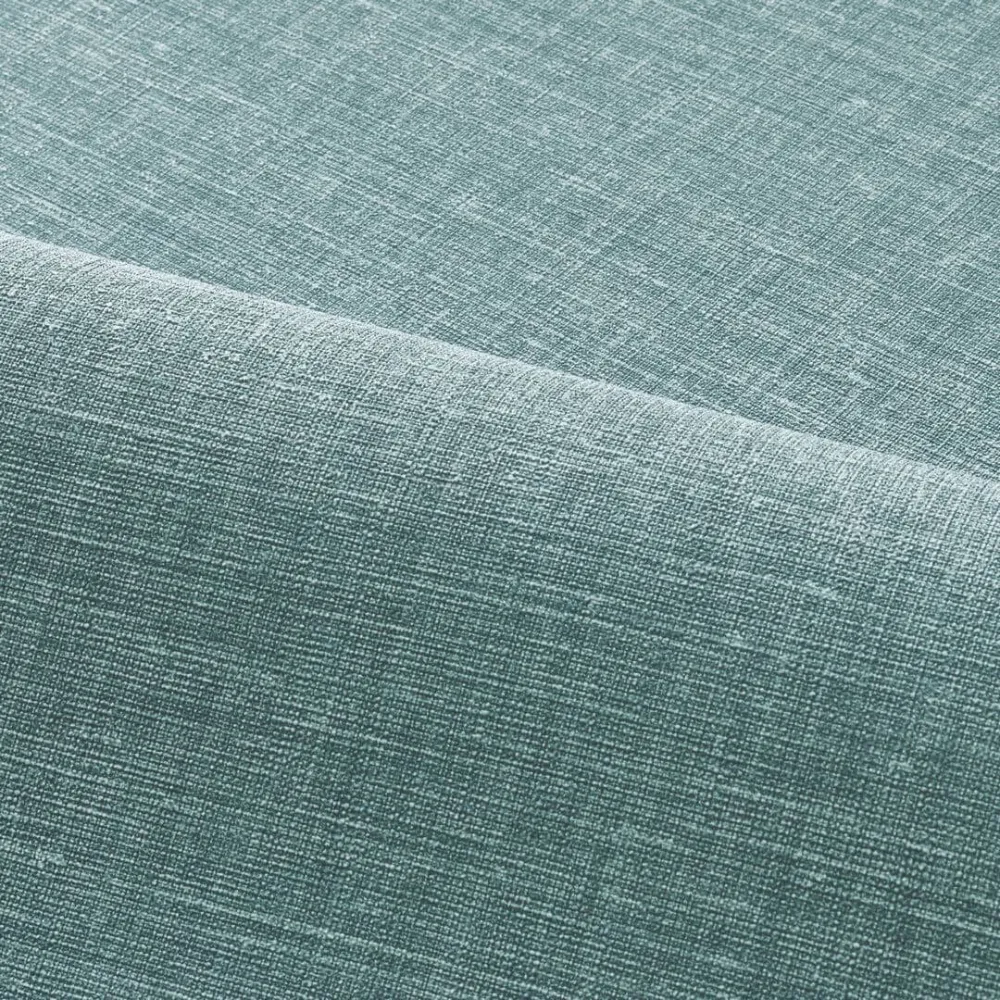 Tapeta strukturalna imitująca lniane płótno SHINOK - BLEU PERSAN zgaszony niebieski