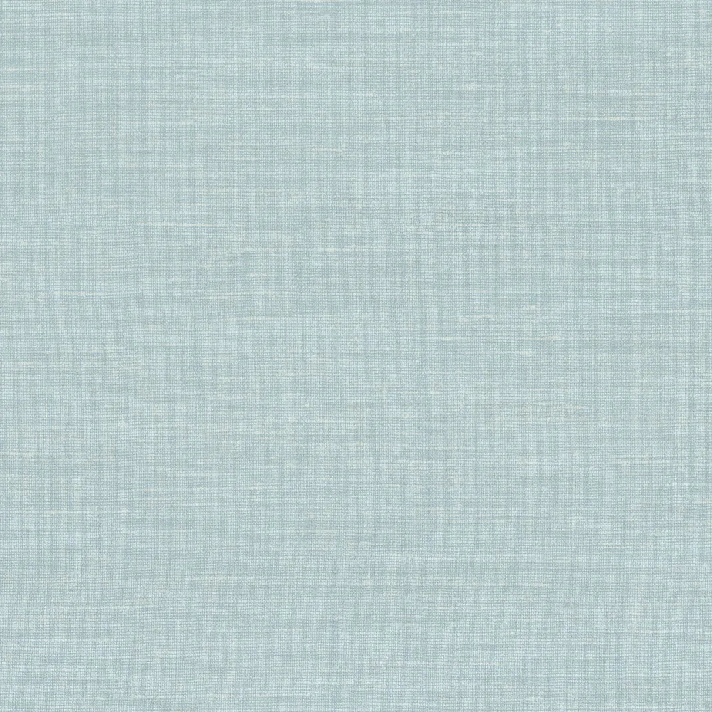 Tapeta strukturalna imitująca lniane płótno SHINOK - BLEU CIEL błękitny