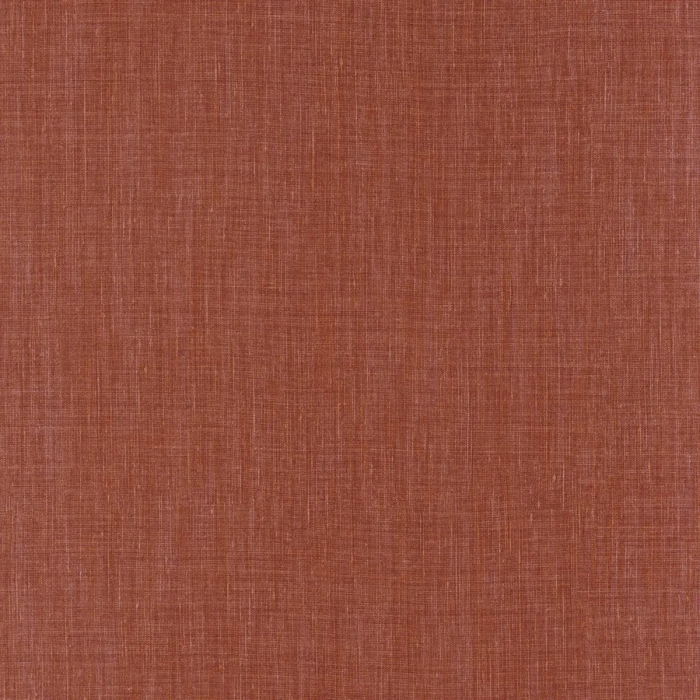 Tapeta strukturalna imitująca lniane płótno SHINOK - TERRACOTTA terakota