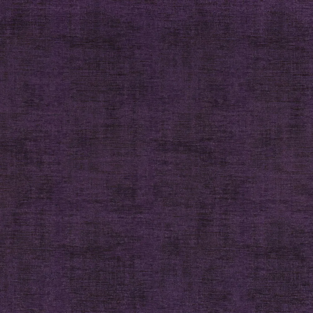 Tapeta strukturalna imitująca przetarte płótno JOHARA - AUBERGINE bakłżanowy