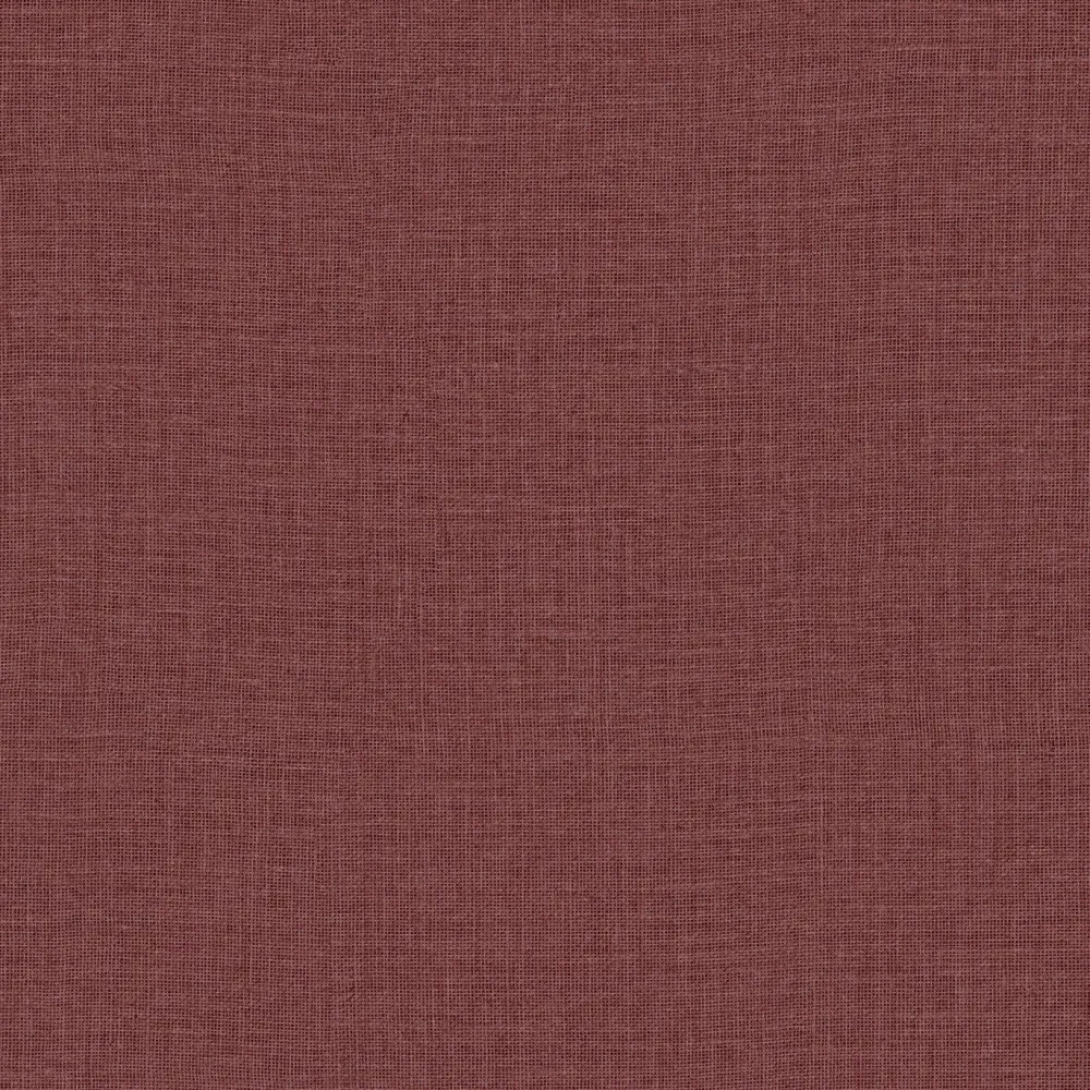 Tapeta strukturalna imitująca płótno LIENZO - BOIS DE ROSE bordowy