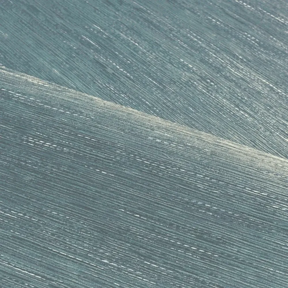 Tapeta strukturalna imitująca tkaninę żakardową TATAMI - BLEU PERSAN błękit perski