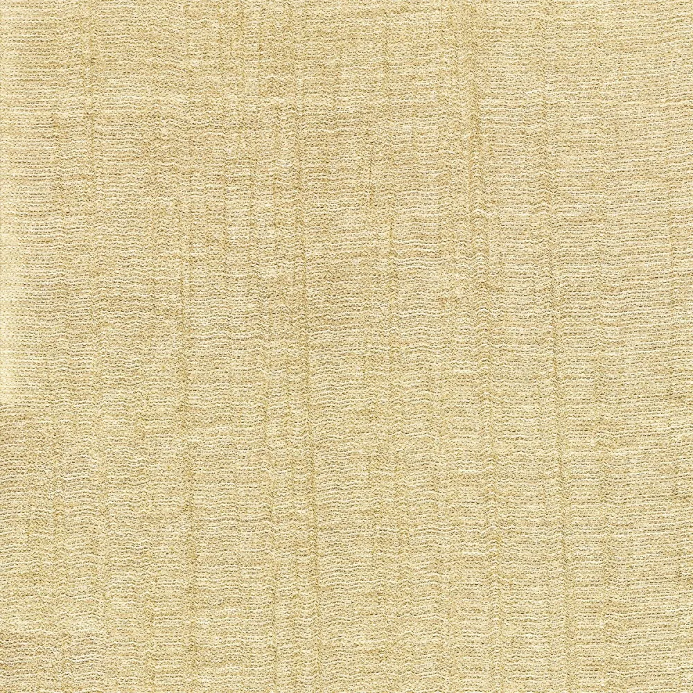 Tapeta tekstylna imitująca płótno z opalizującym wykończeniem EGEA - NATUREL CHAMPAGNE DORÉ szampański ze złotym