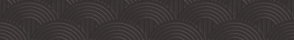 Tapeta tekstylna strukturalna z geometrycznym wzorem łuków VOLUTIS - ANTHRACITE antracytowy