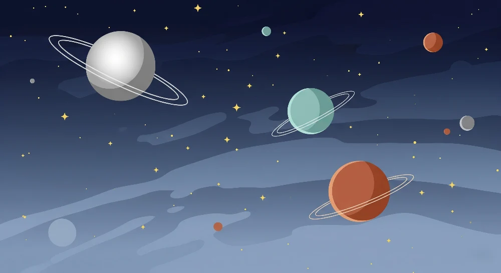 Tapety dla dzieci | Fascynujący świat planet