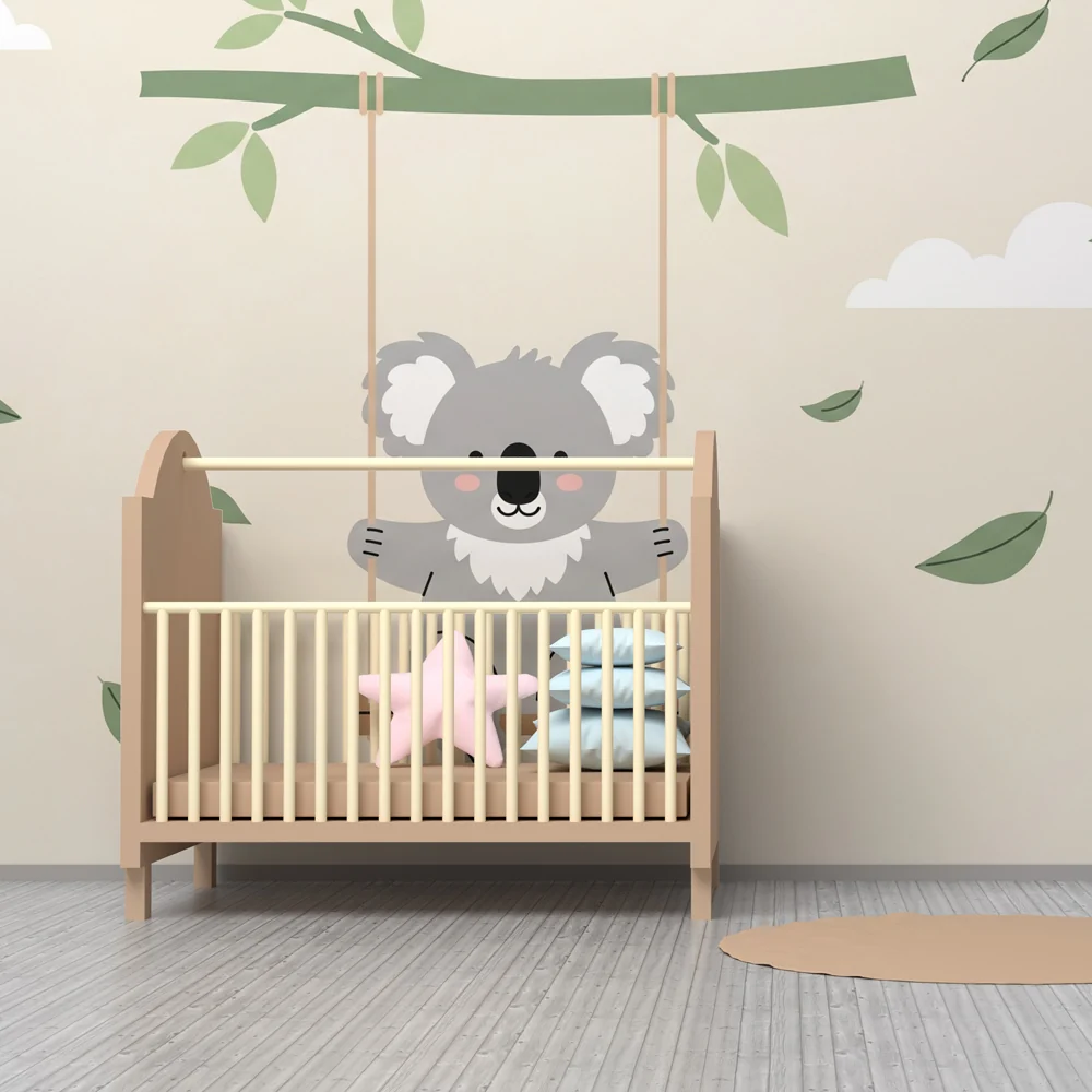 Tapety dla dzieci | Koala na huśtawce