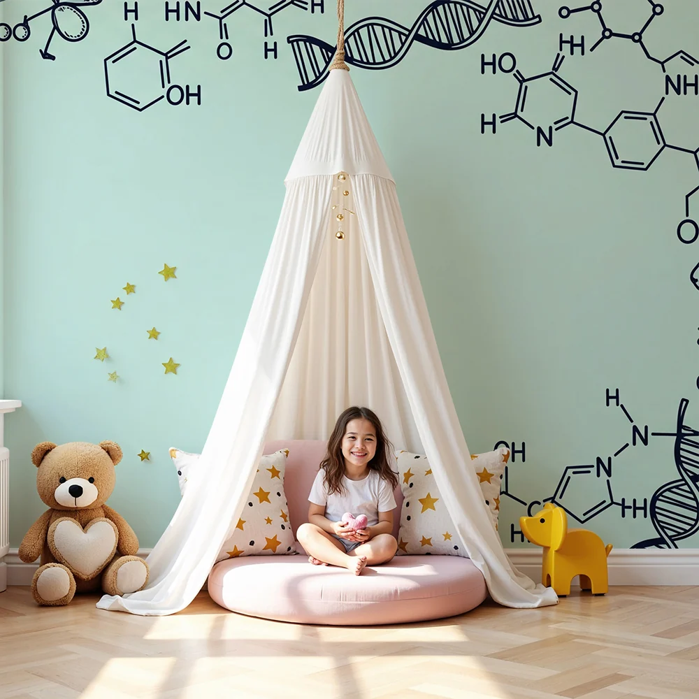 Tapety dla dzieci | Motywy chemiczne i biologiczne w nauce