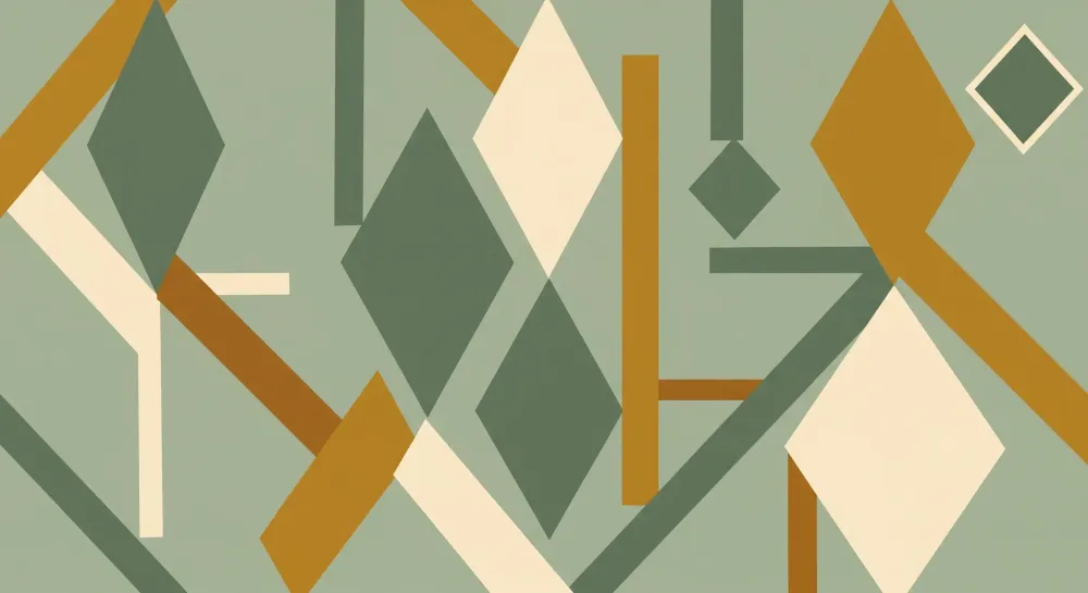 Tapety dla dzieci | Nowoczesne wzory geometryczne w delikatnych tonacjach