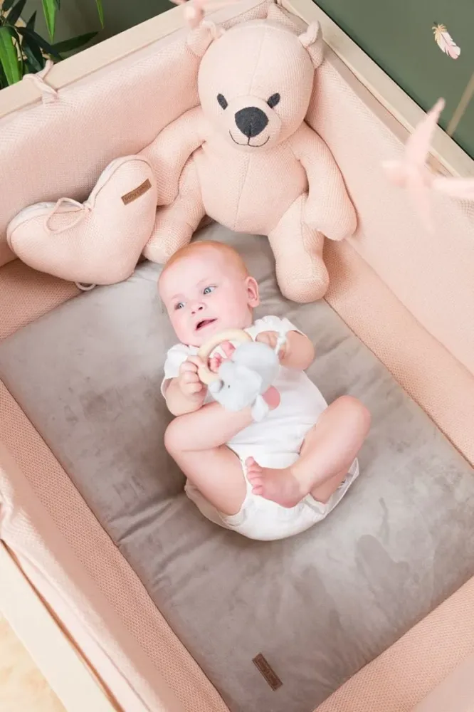 Baby's Only Boxcloth Classic Pink 75x95cm