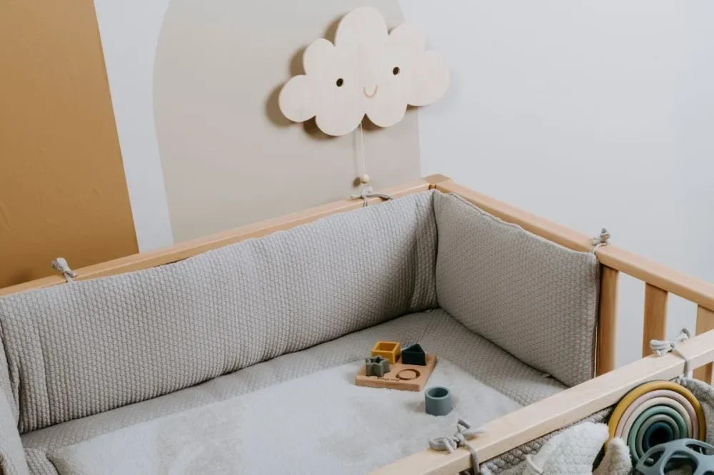 Baby's Only Boxcloth Sky Urban Taupe 75X95cm