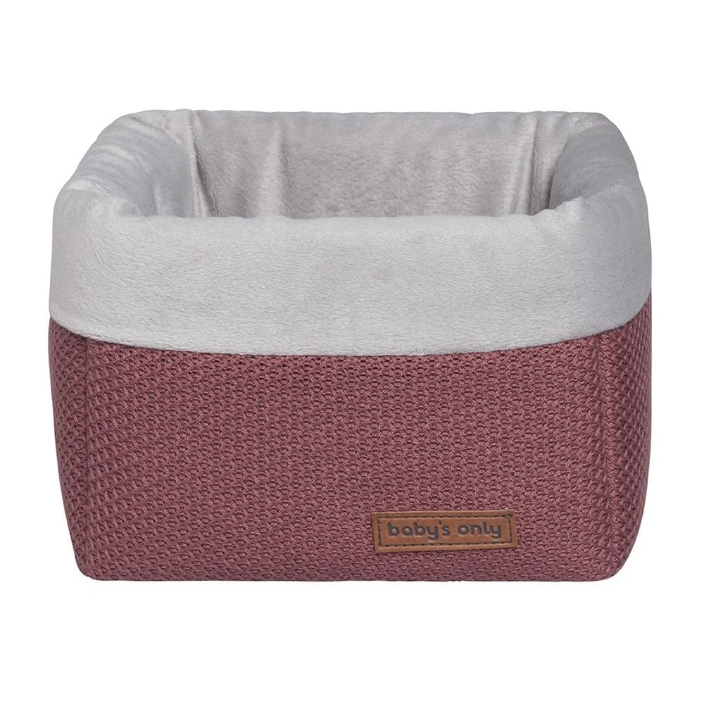 Baby's Only Koszyk towarów Classic Stone Red