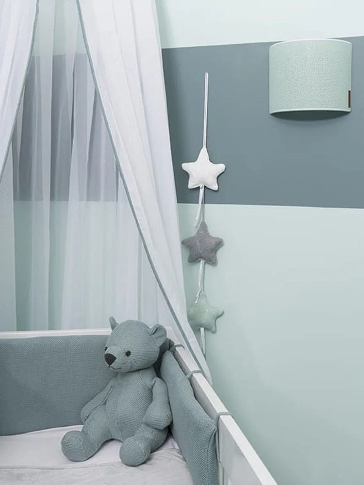 Baby's Only Lampa ścienna Baby Room Classic Powder Blue 20 cm