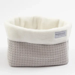 <tc>Bamboom</tc> Basket Soft Stone Pearl Grey