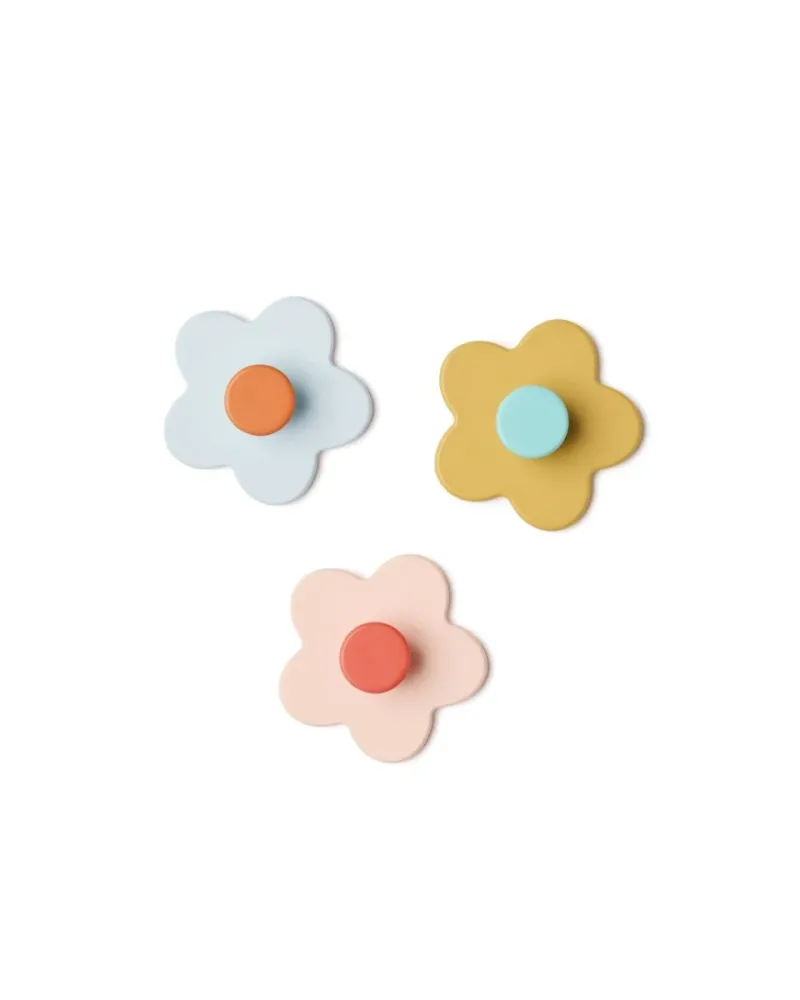 Kid's Concept Haczyk ścienny Flower Mix 3szt