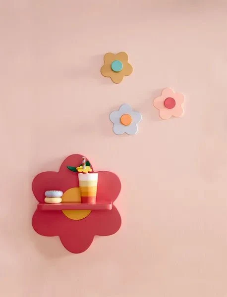 Kid's Concept Haczyk ścienny Flower Mix 3szt