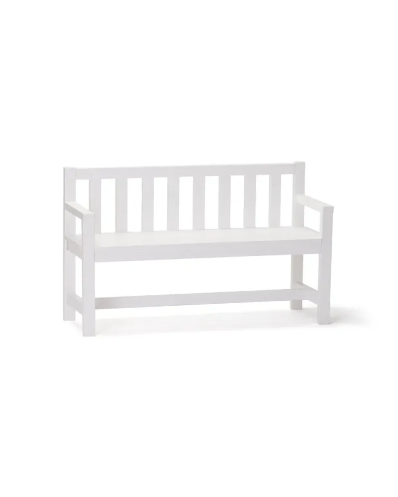 Kid's Concept Zestaw stolików dla dzieci Ławka ogrodowa biał