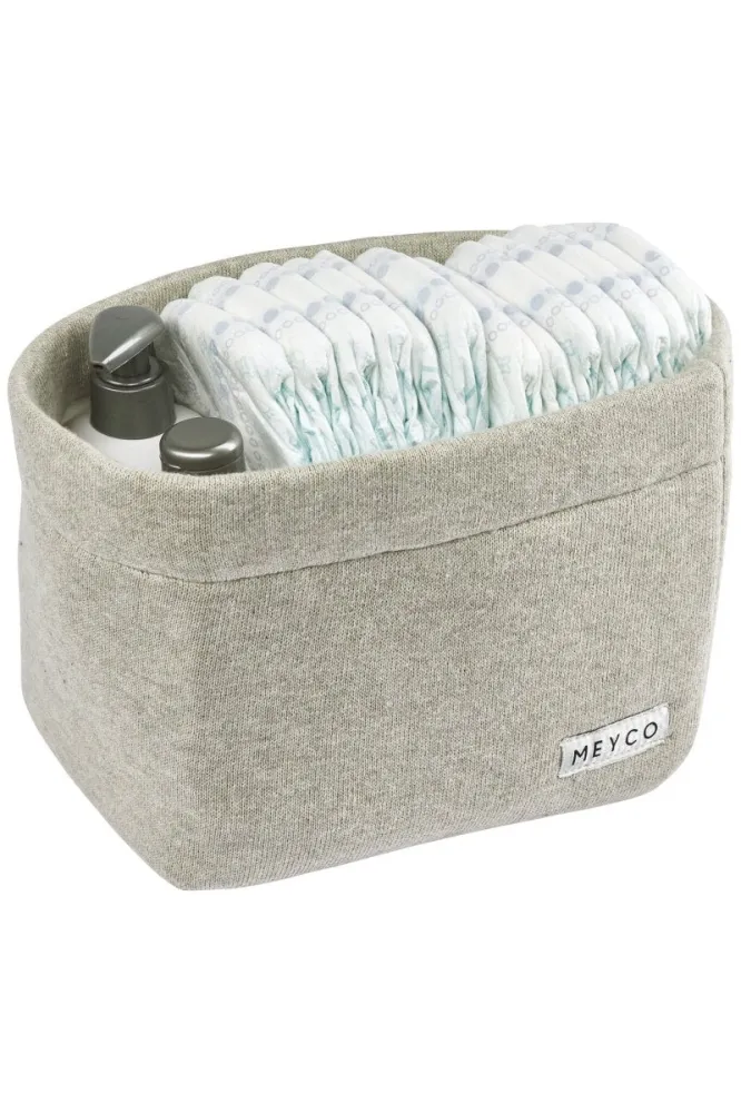 Meyco Koszyk towarowy Small Knit Basic Sand Melange