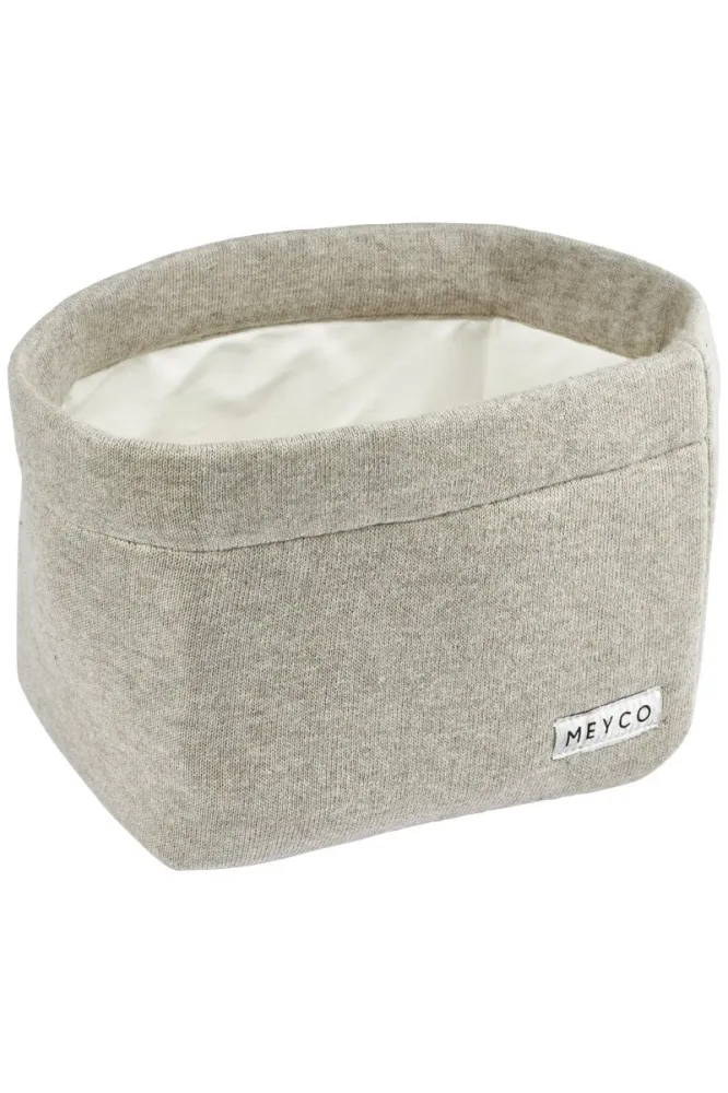 Meyco Koszyk towarowy Small Knit Basic Sand Melange