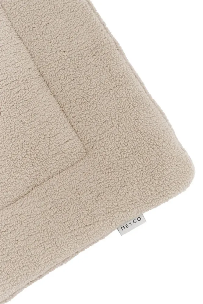 Meyco Mata do kojca Teddy Sand 80X100cm