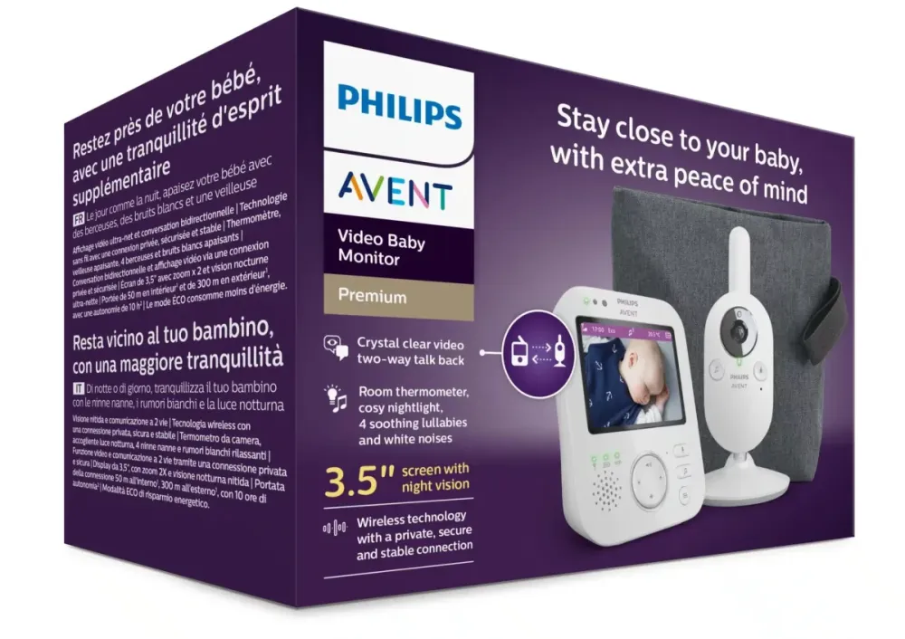 Philips Avent Elektroniczna niania wideo Scd892/26