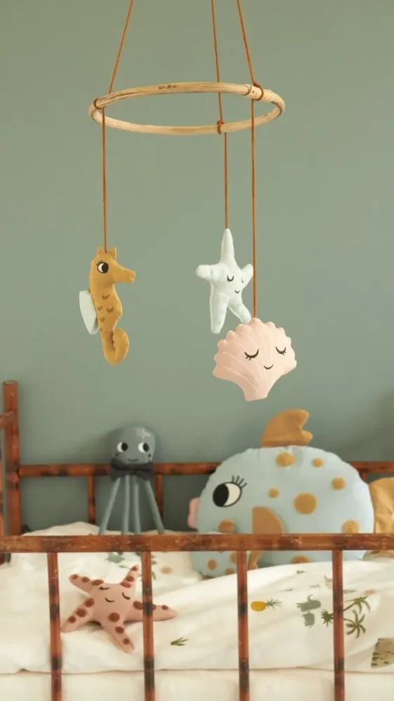 Roommate Baby Mobile Sea Life