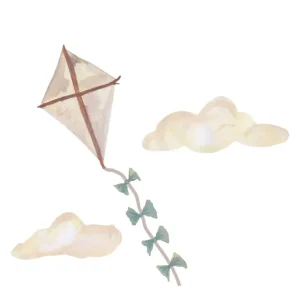<tc>That's Mine</tc> Naklejka ścienna Kite Small Beige