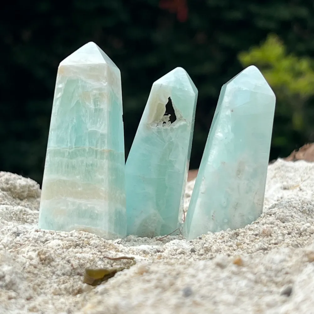 Tower/Obelisc Calcit Blue M5