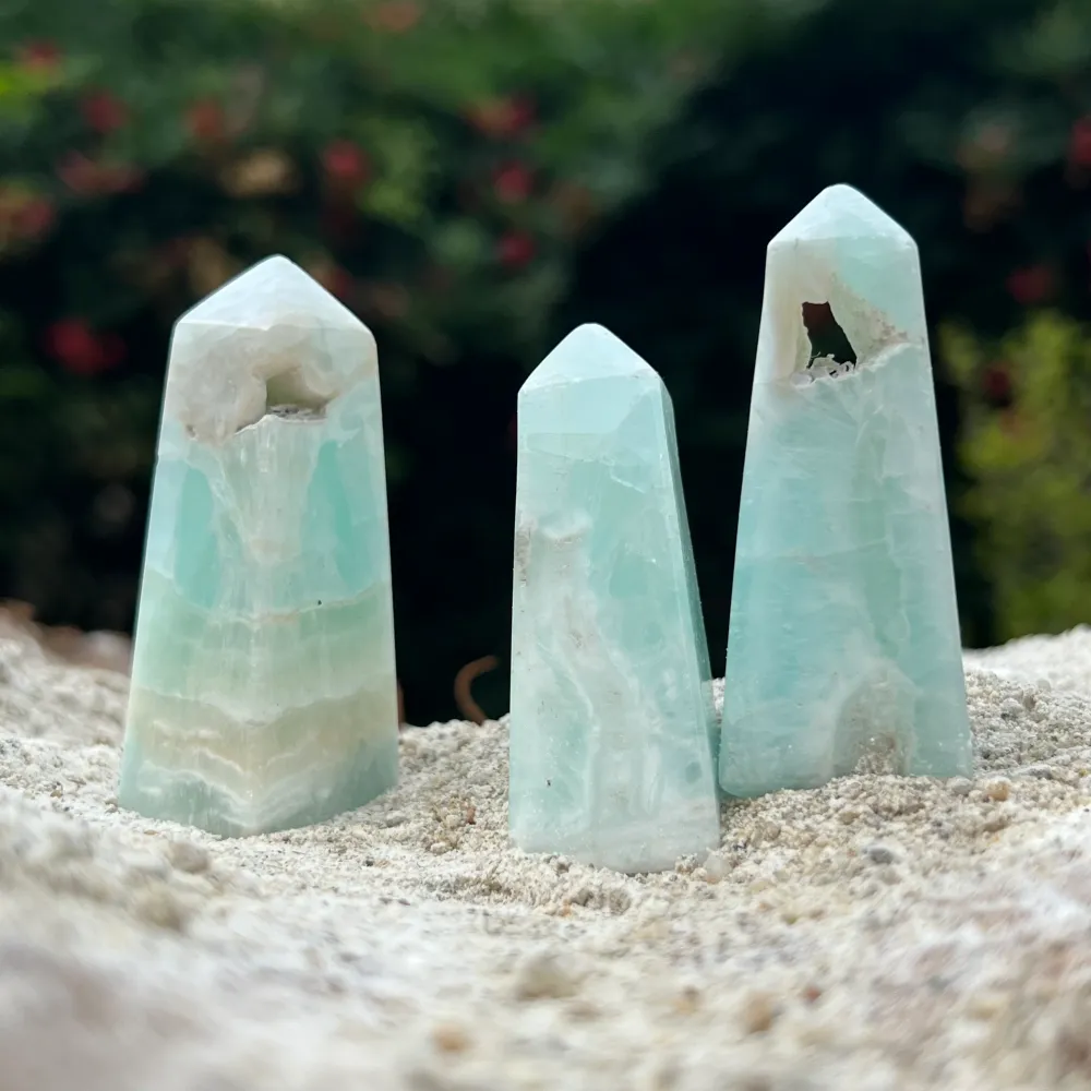 Tower/Obelisc Calcit Blue M5