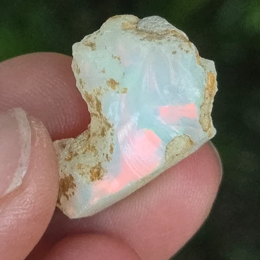 Unikalny etiopski opal ognisty | wzór 13