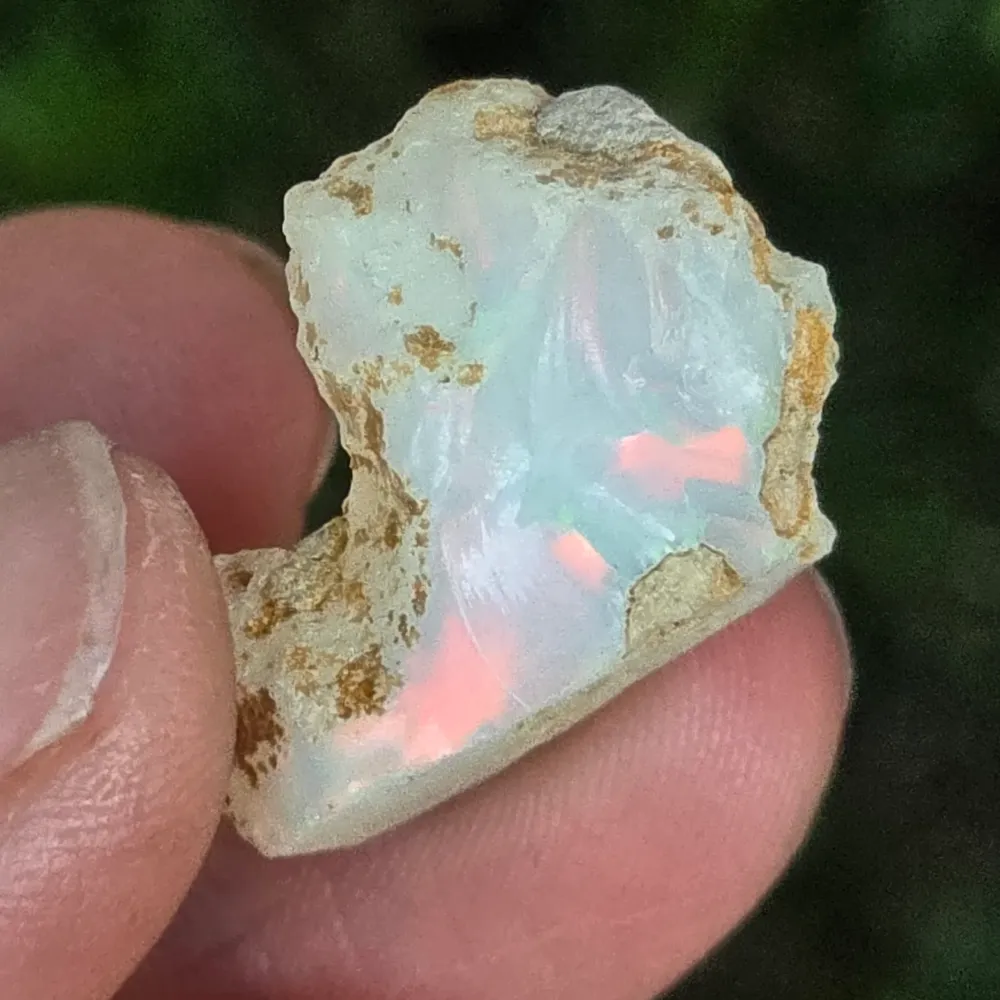 Unikalny etiopski opal ognisty | wzór 13