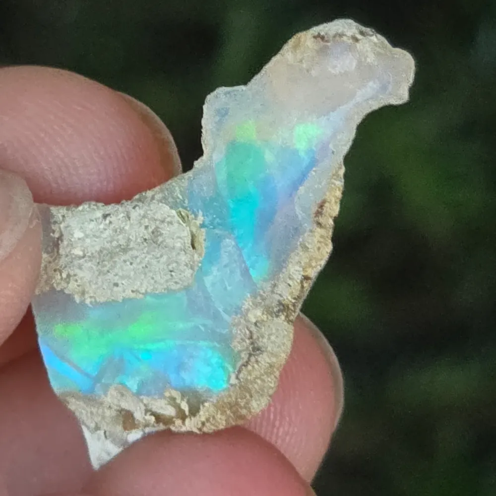 Unikalny etiopski opal ognisty | wzór 15