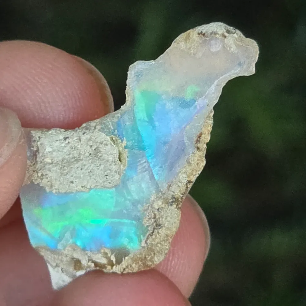 Unikalny etiopski opal ognisty | wzór 15