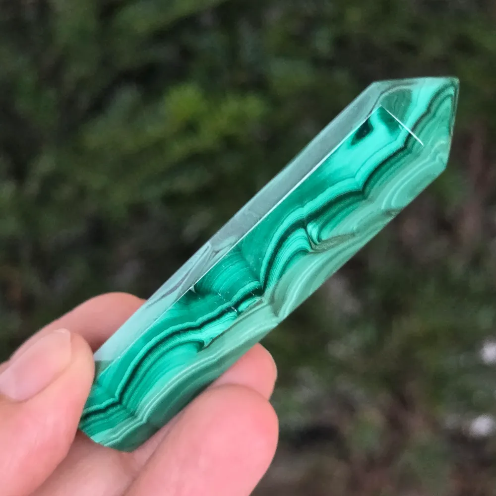 Unikalny obelisk malachitowy | Model 6