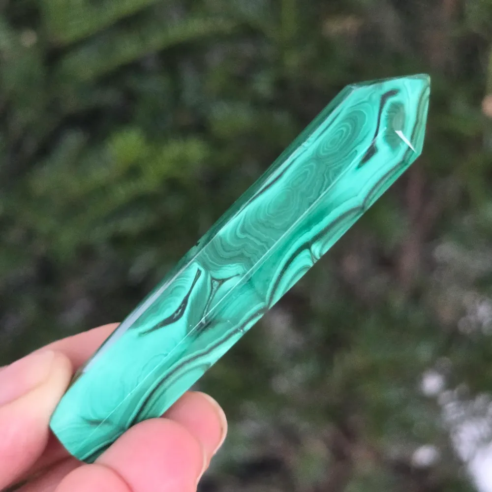 Unikalny obelisk malachitowy | Model 6