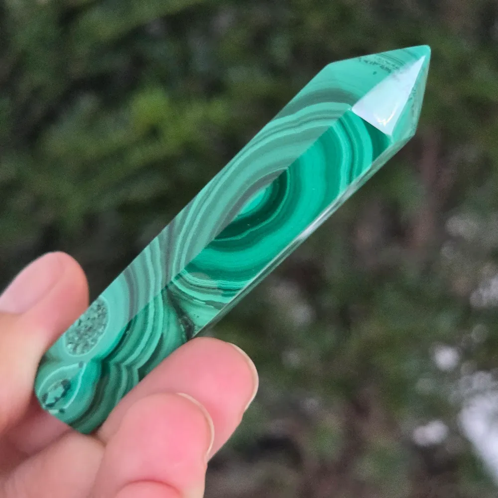 Unikalny obelisk malachitowy | Model 4