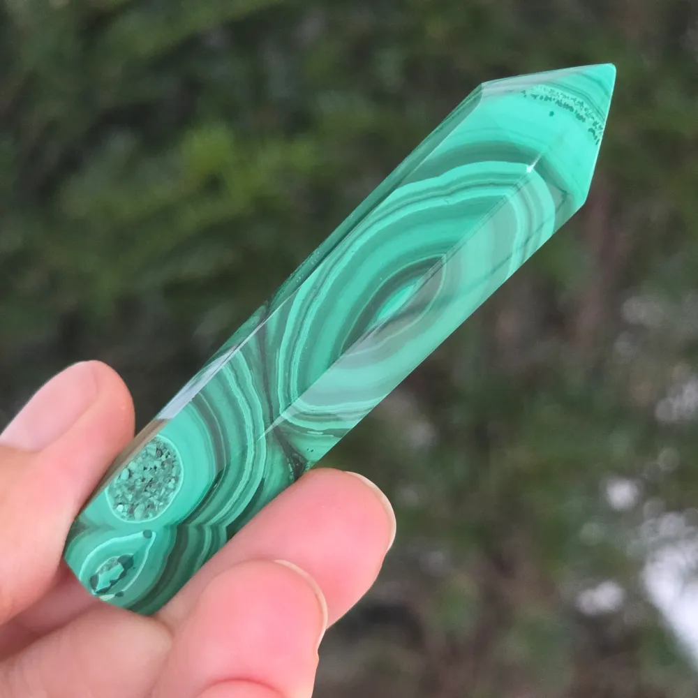 Unikalny obelisk malachitowy | Model 4