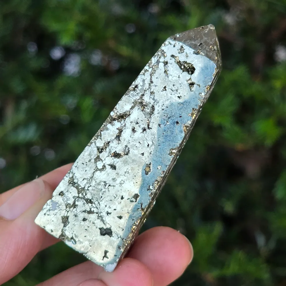 Unikalny obelisk z pirytu peruwiańskiego | Model 1