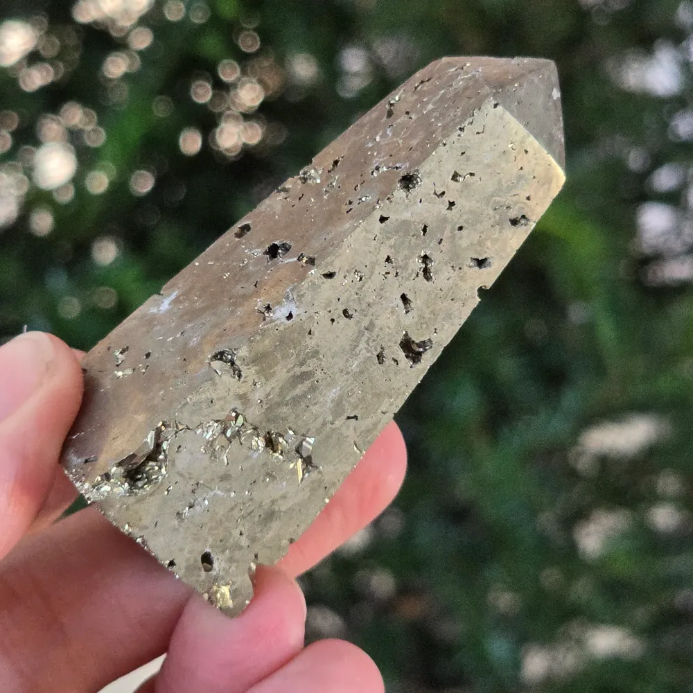 Unikalny obelisk z pirytu peruwiańskiego | Model 5