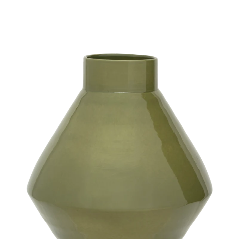 Wazon ceramiczny PHILA zielony