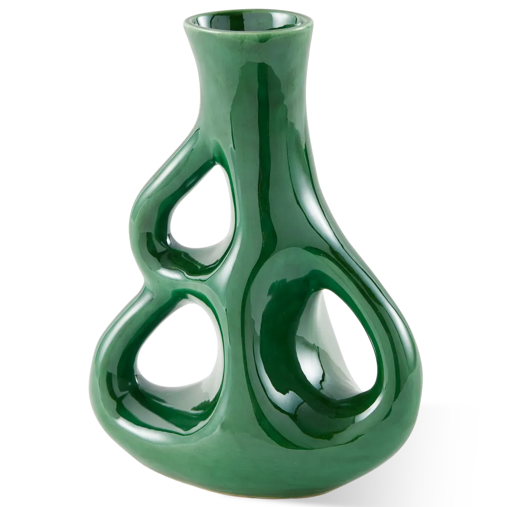Wazon THREE EARS ciemnozielony