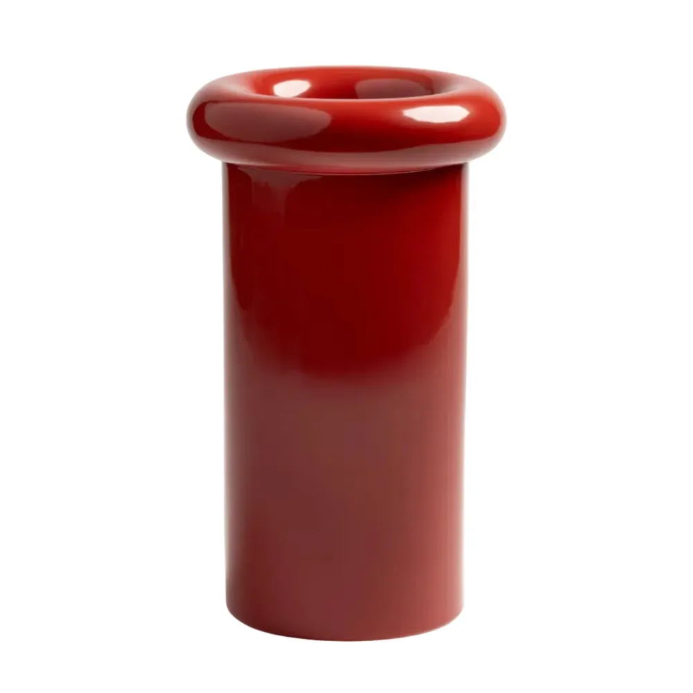 Wazon TURBAN burgundowy