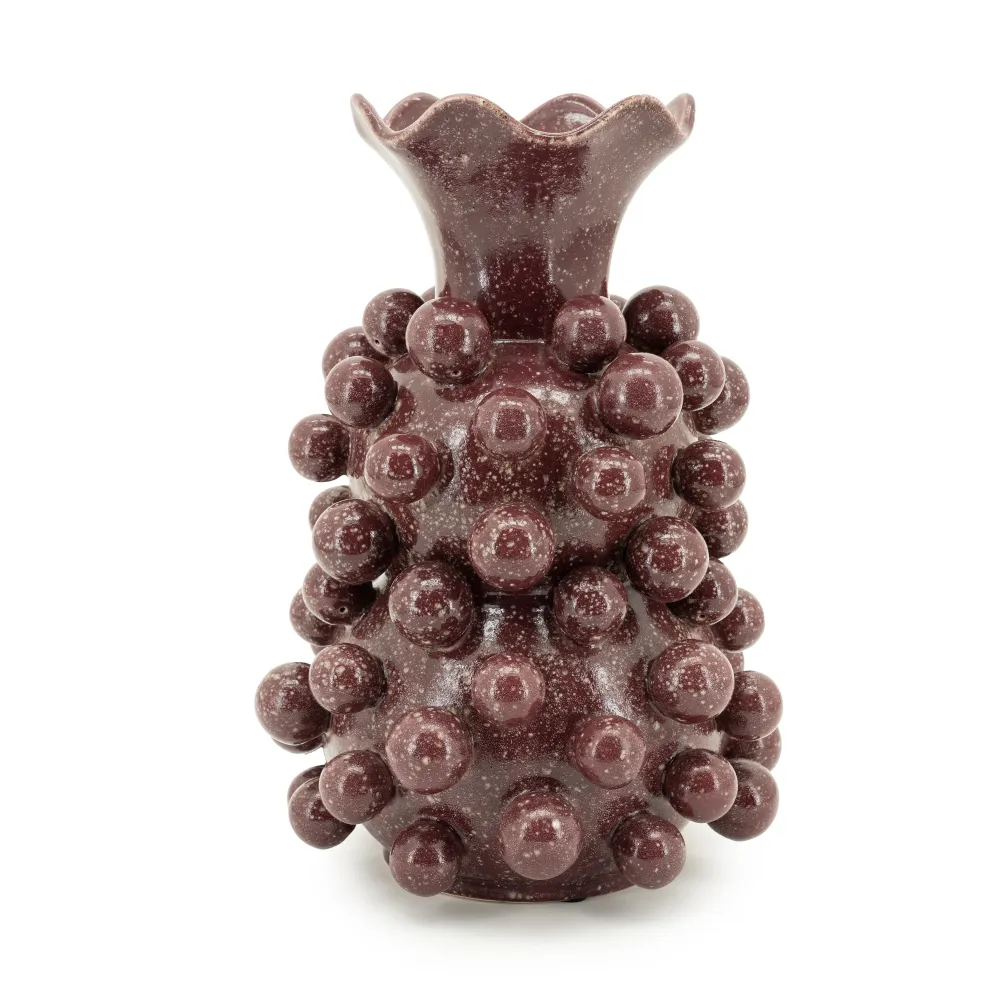 Wazon VIRO burgundowy