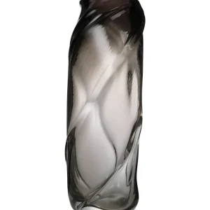 Wazon WATER TALL SWIRL ciemnoszary